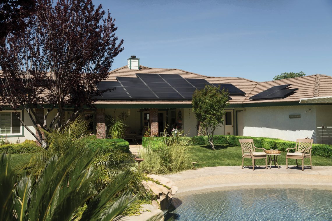 solar panel installation