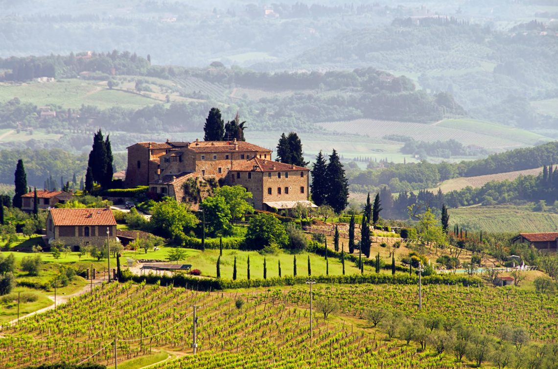 San Quirico d'Orcia, Tuscany, Italy