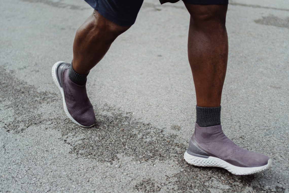 walking shoes
