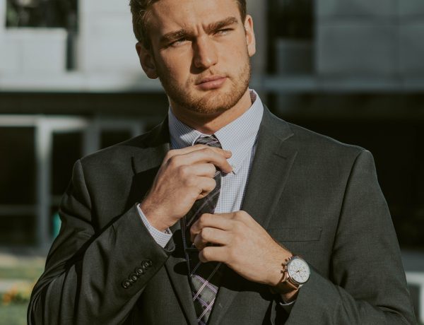 Wearing a Suit