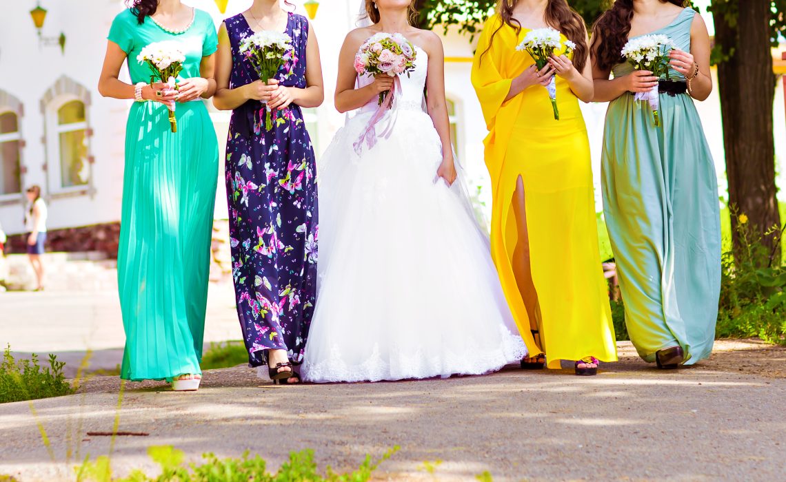 Floral Bridesmaid Dresses