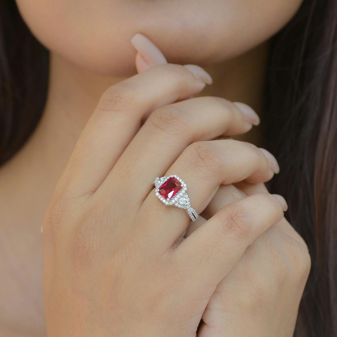 vintage Ruby Rings