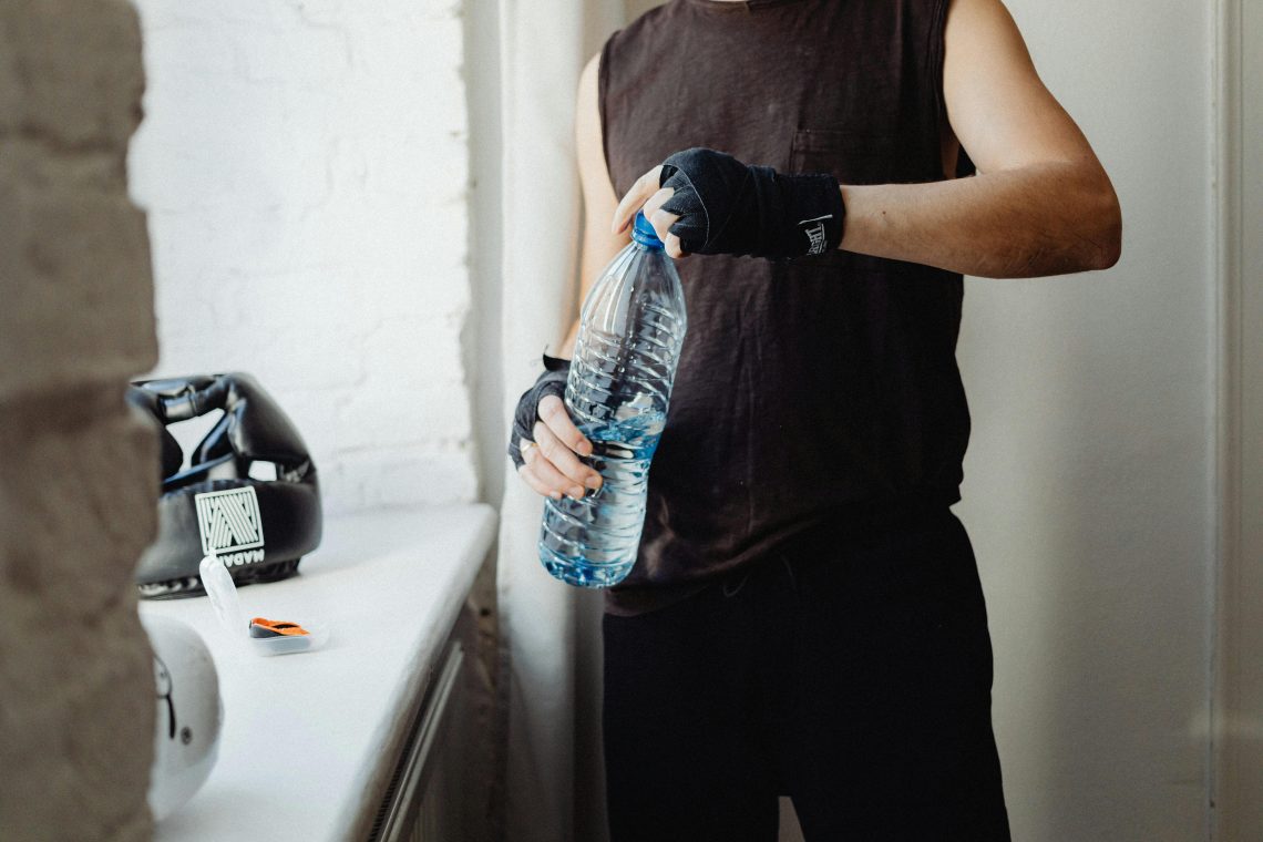 consumption of mineral water