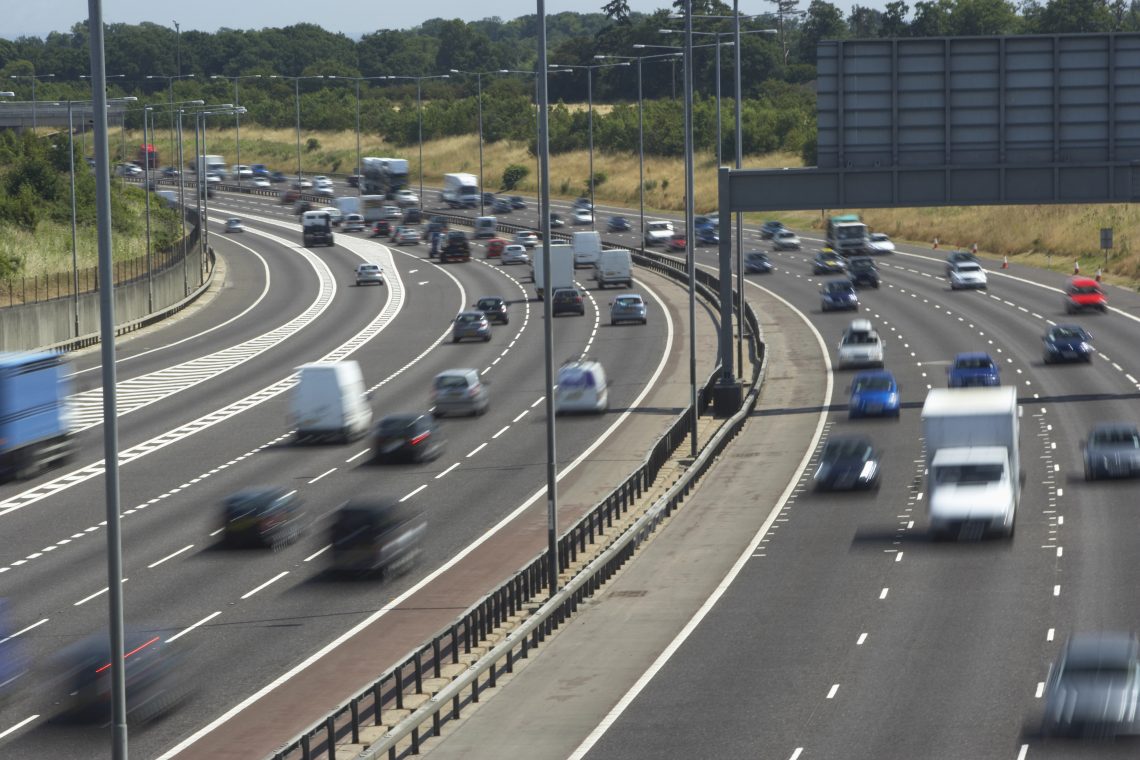 drive safely on the motorway
