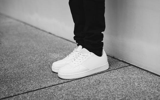 Comfortable White Sneakers