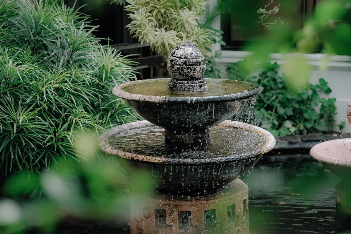 outdoor fountains