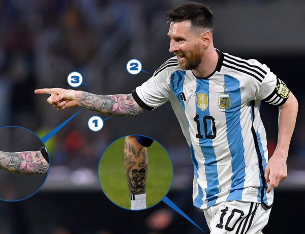 pemain bola yang bertato