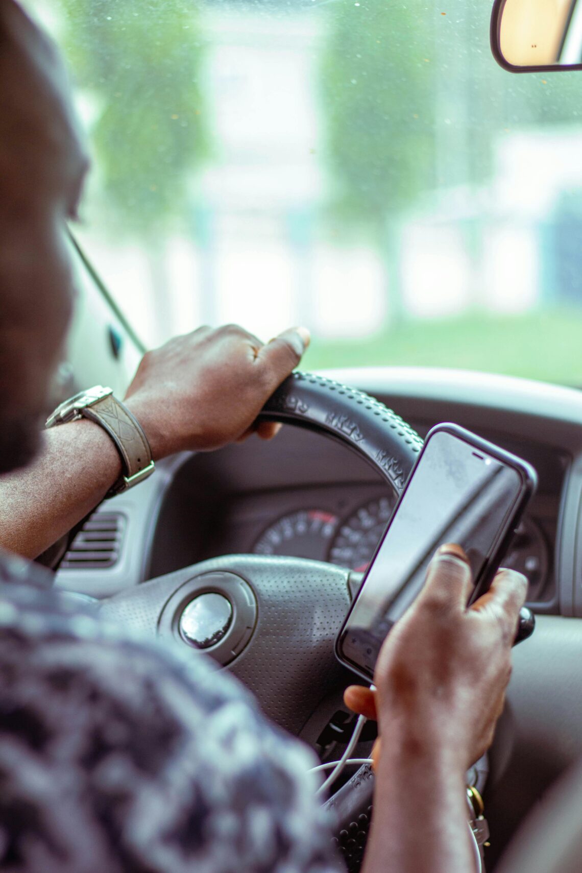 manual driving distractions