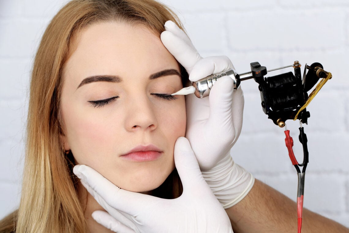 eyebrow tattoos