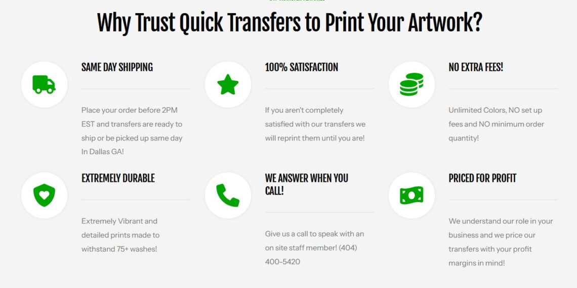 quick transfers