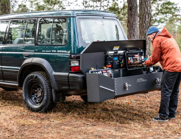 rear cargo storage drawer