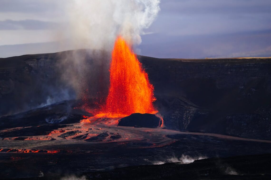 world's most active volcano