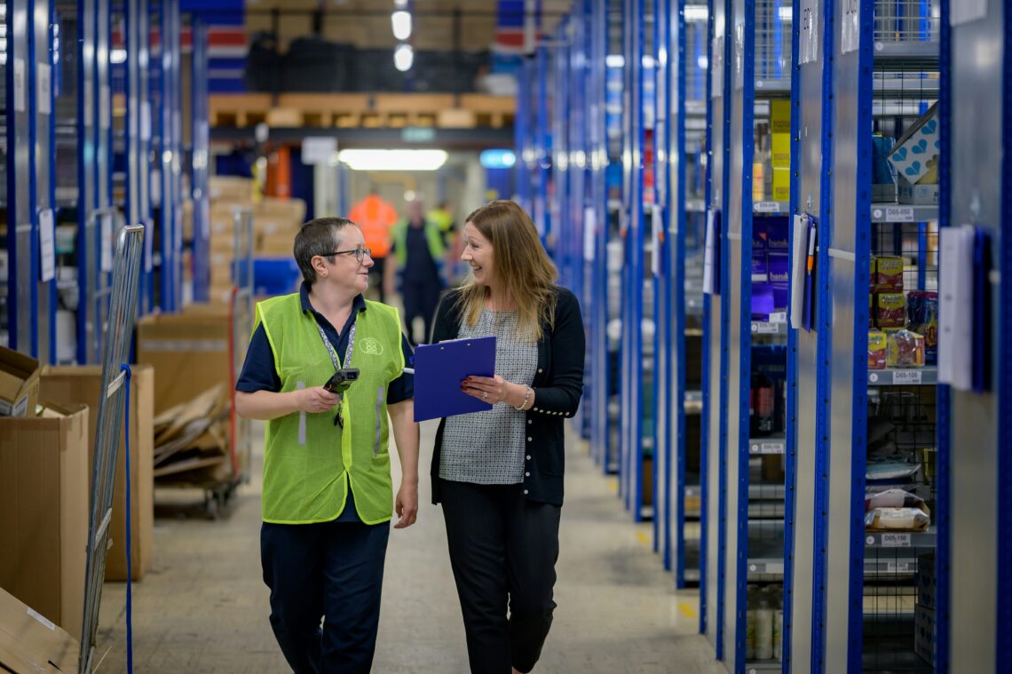 manage inventory in your warehouse