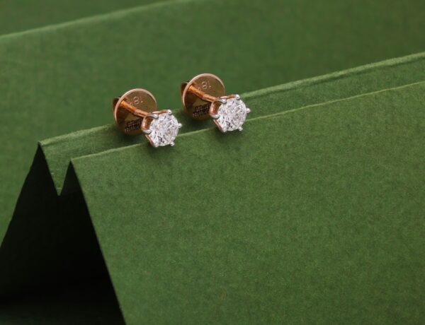 diamond stud earrings