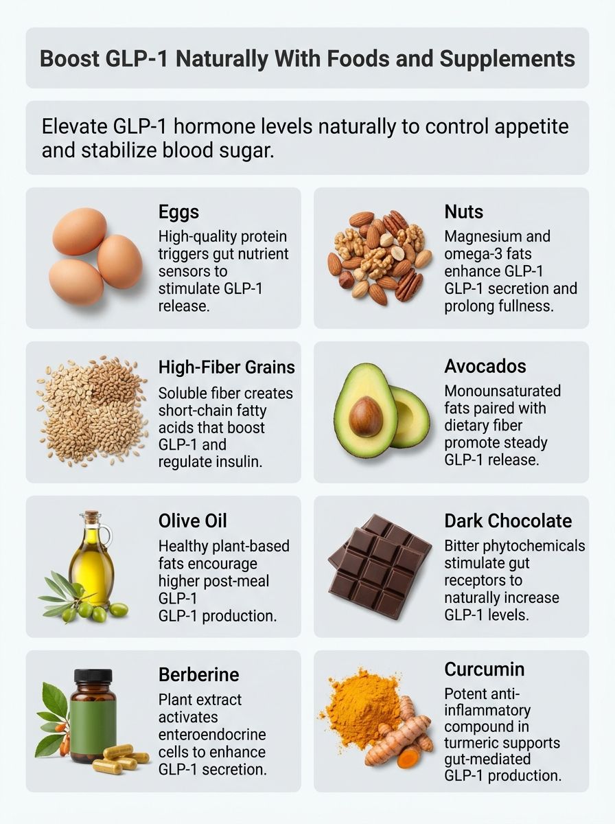 9 Foods And Supplements That Naturally Increase Your GLP-1 Levels