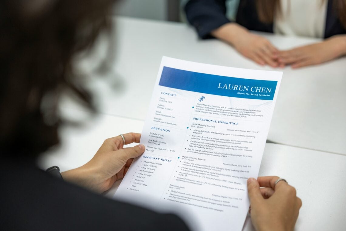 Build A Resume With AI