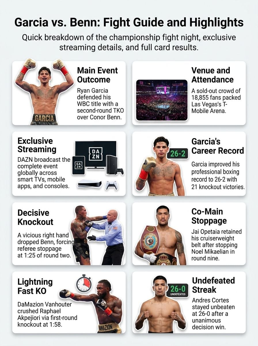 Ryan Garcia Vs. Conor Benn Fight Time, Live Updates And How To Watch