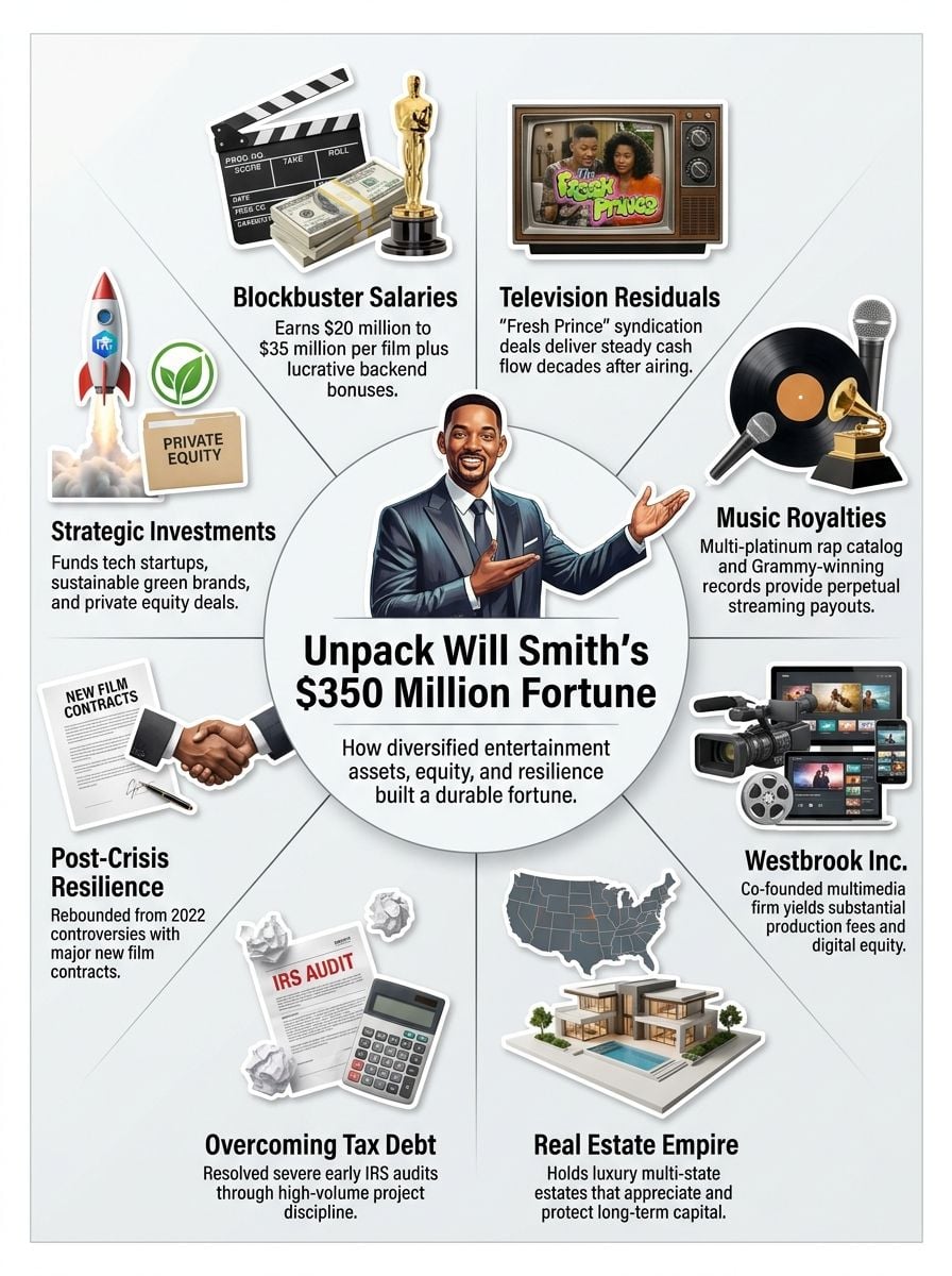 Will Smiths Net Worth Hits $350 Million Despite Recent Setbacks