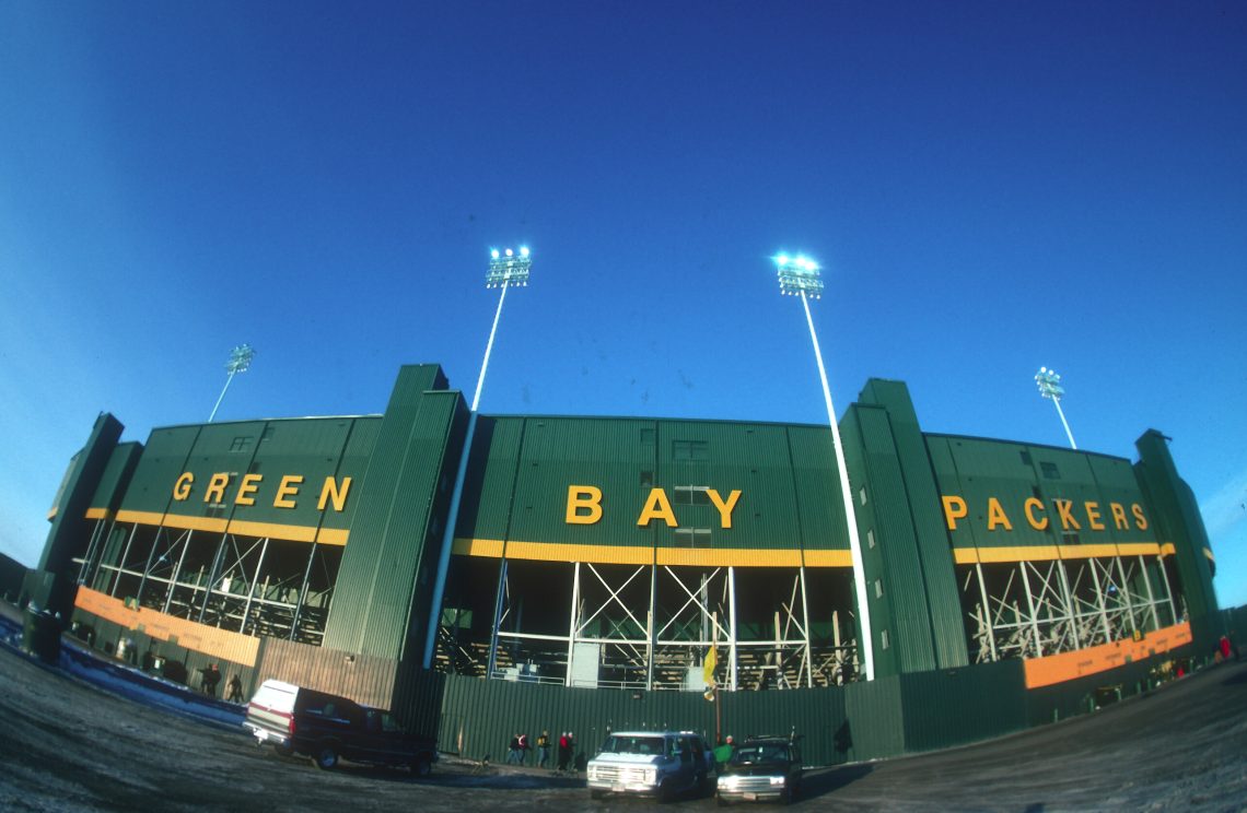 Lambeau Field Home Of The Green Bay Packers.