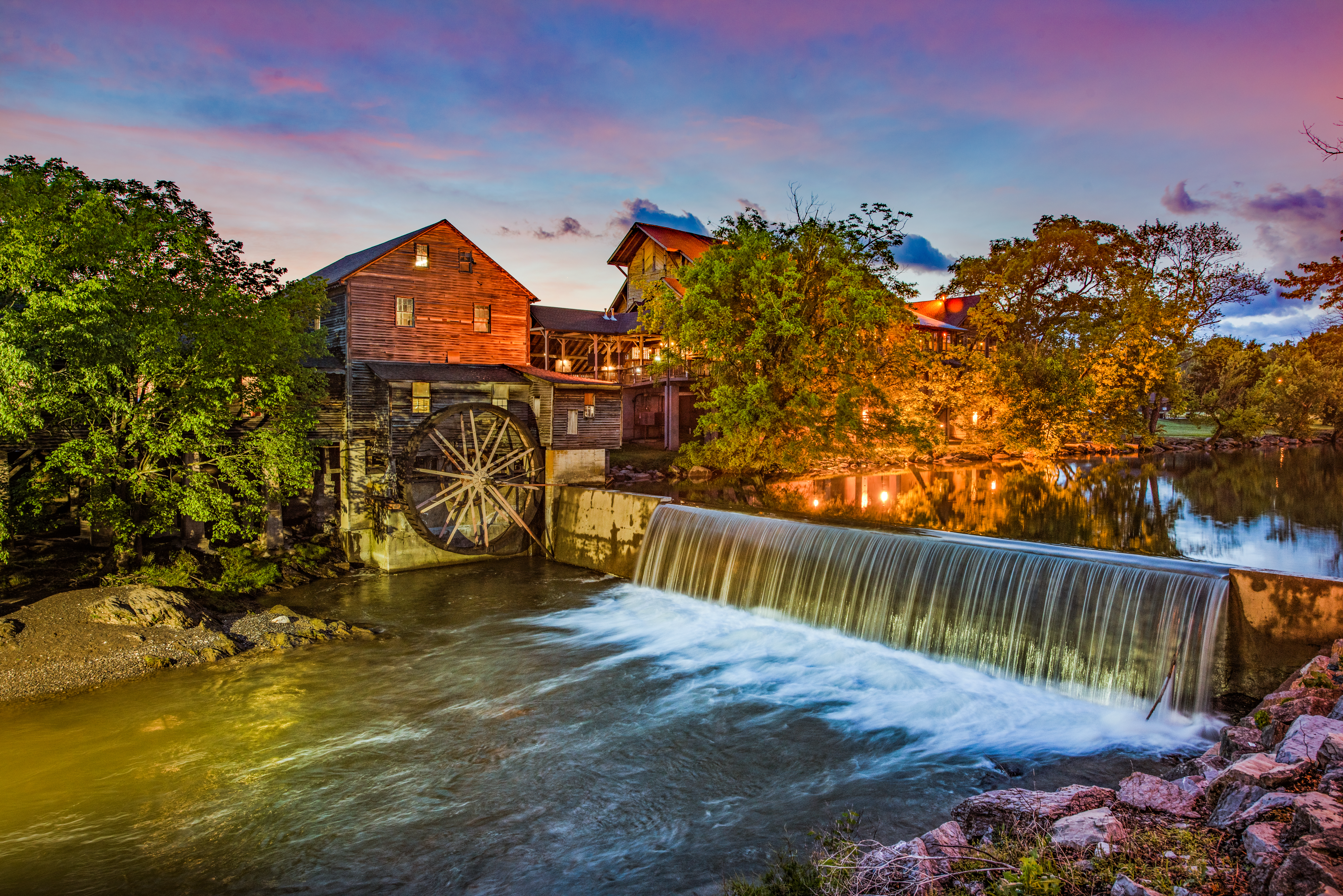 Pigeon Forge Tennessee TN Old Mill