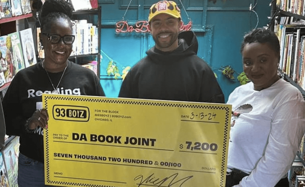 Vic Mensa Awards A Black-Woman-Owned Bookstore In Chicago With A Check To Pay Its Rent For A Year