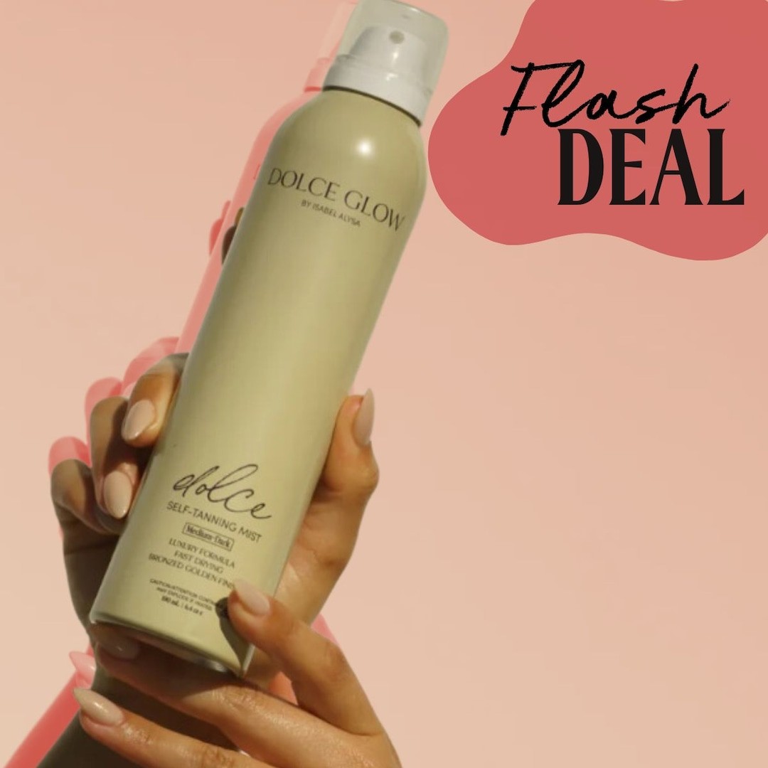 Get Dolce Glow Tanning Mist for Free Right Now