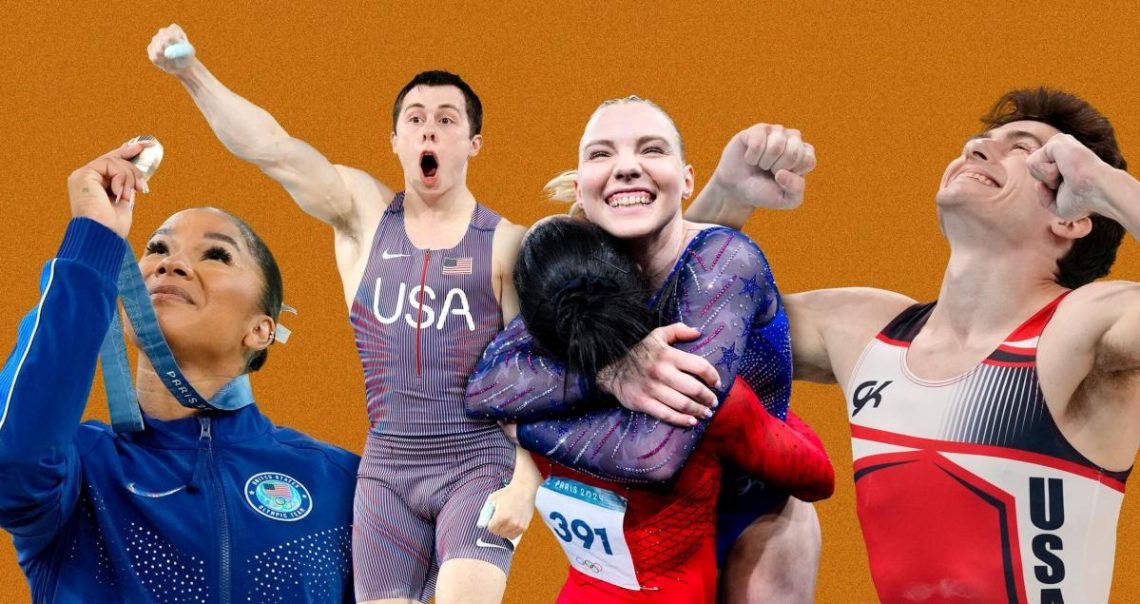 Hampton Morris, Grant Fisher among athletes going bananas for bronze. Their joy is contagious.