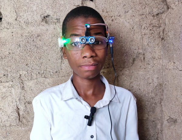 18-Year-Old Khalifa Aminu Creates Sensory Glasses That Help Those Who Are Visually Impaired Walk Safely On Their Own