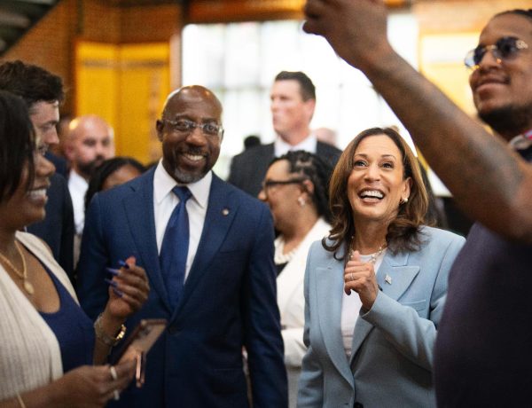 Vice President Kamala Harris Pays A Visit To Beloved Black-Owned Eatery in Atlanta, GA