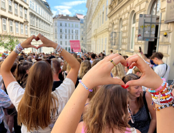 Swifties unite on Vienna streets to sing, trade bracelets as ‘Eras Tour’ dates are canceled after thwarted terror attack