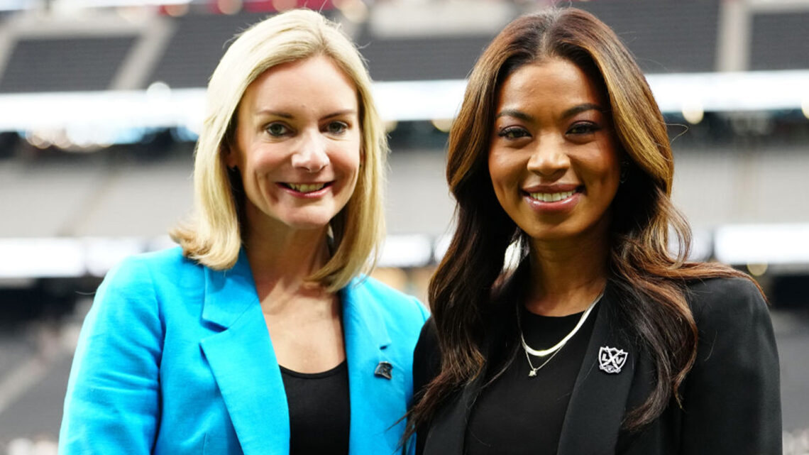 History Made As Panthers, Raiders Face Off During First NFL Game Featuring Women-Led Teams, With Sandra Douglass Morgan As First Black Woman President