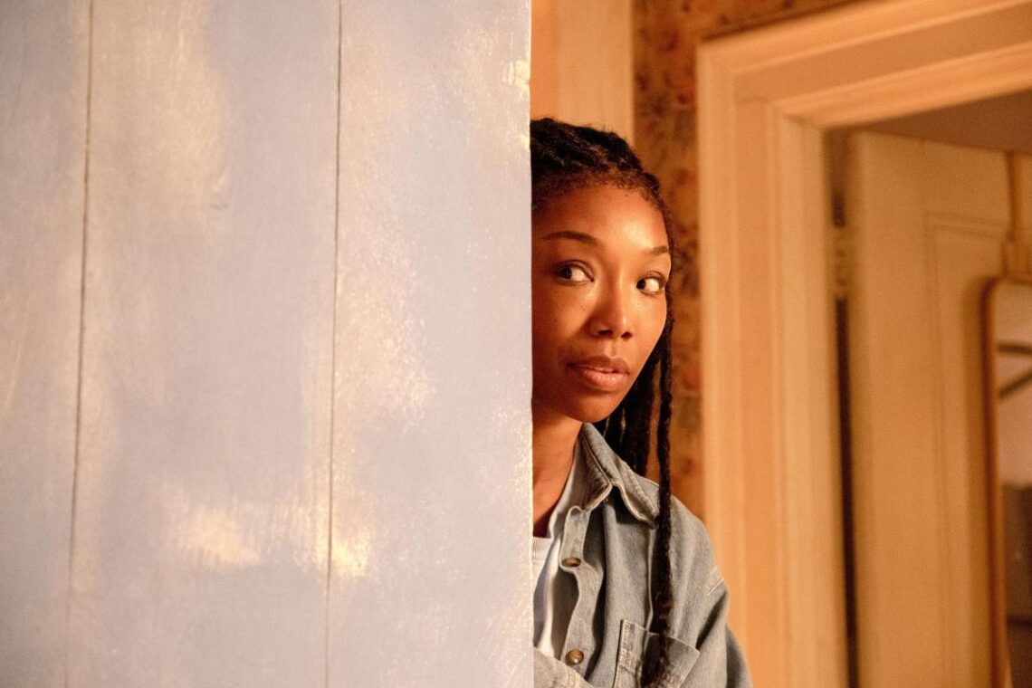 Brandy says she was ‘very afraid’ to play a twisted Cinderella character in the horror film ‘The Front Room’