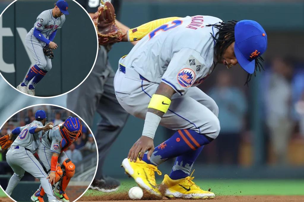 The Mets’ defense was a mess in loss to Braves