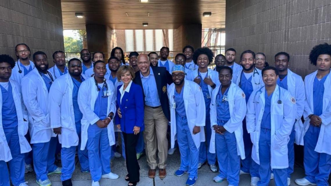 Louisiana’s Southern University Celebrates The Largest Class Of Black Male Nurses In The University’s History