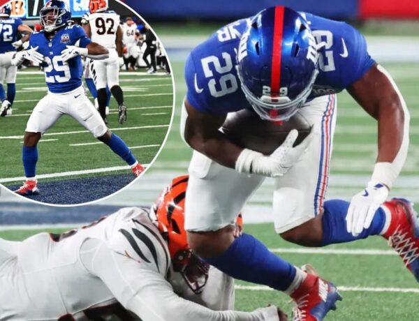 Tyrone Tracy stifled early before Giants find run game in second half