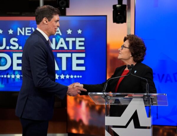 Nevada Senate candidates back UFO probe, spar over inflation, abortion in contentious debate