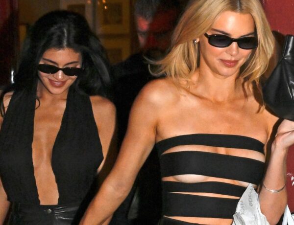 Kendall Jenner and Kylie Jenner Are Twinning in Risqué Fashion Outing