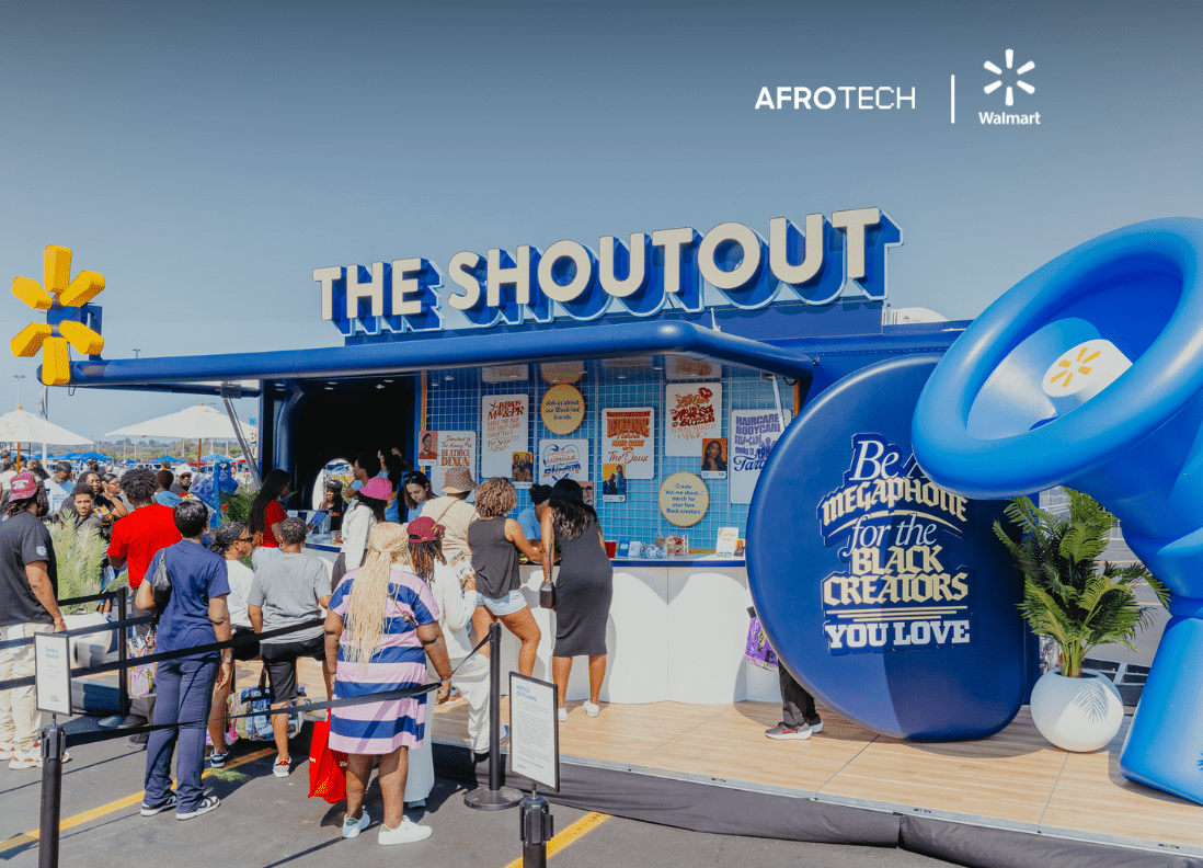 Walmart Black & Unlimited Presents: The Shoutout Experience at AfroTech 2024 — Be a Megaphone for Black Creators & Businesses