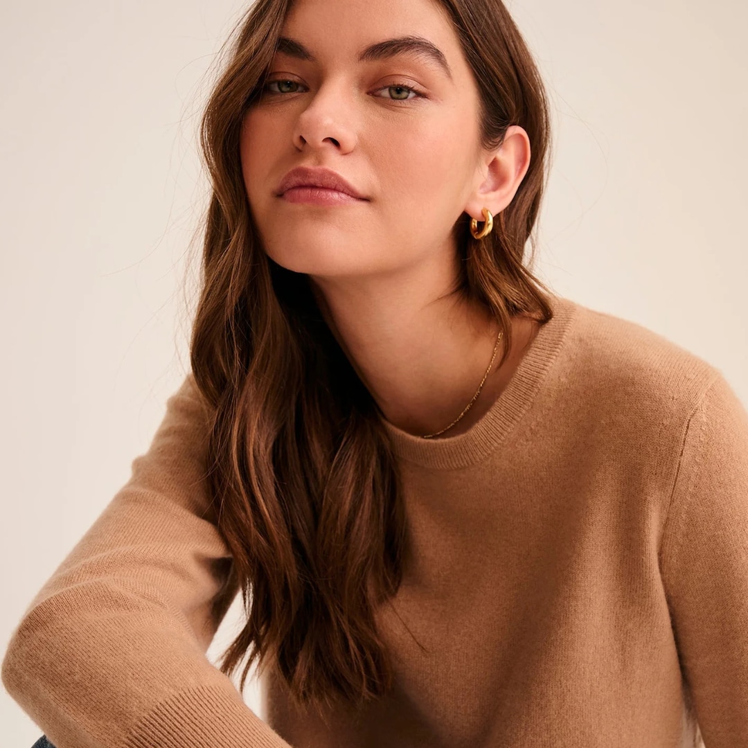 Elevate Your Fall Style With This  Cashmere Sweater for Just 