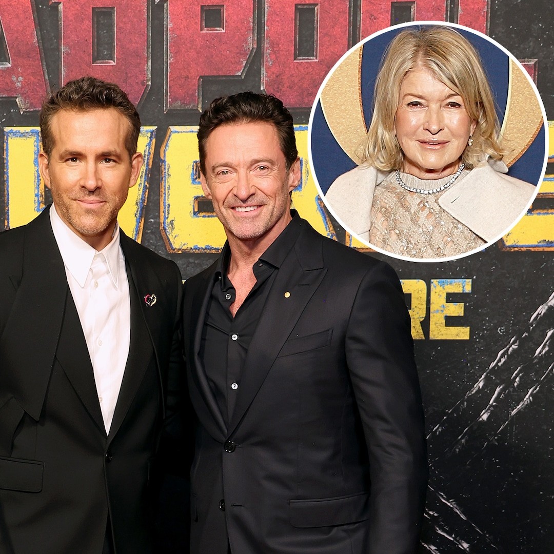 Hugh Jackman Reacts to Martha Stewart’s Ryan Reynolds Comments 