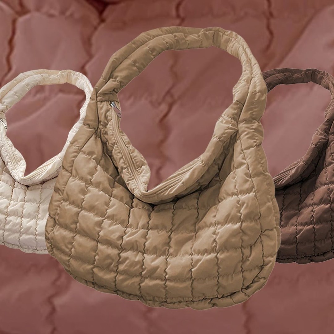 Get the Viral Quilted Carryall Bag for 