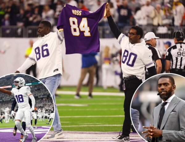 Randy Moss responds to Vikings’ show of support after cancer reveal