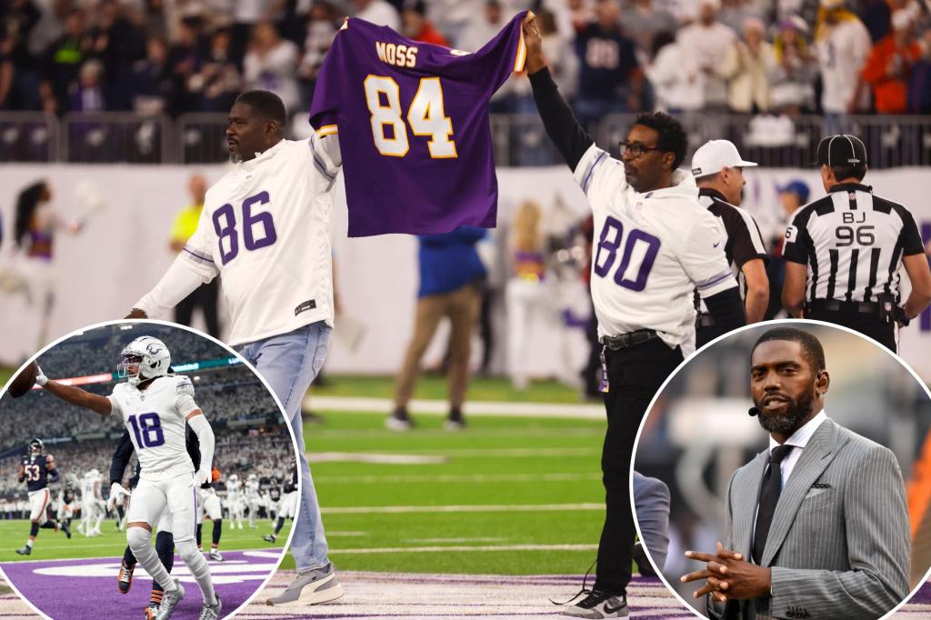 Randy Moss responds to Vikings’ show of support after cancer reveal