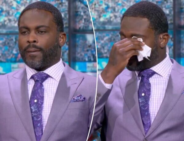 Michael Vick fights back tears when discussing Norfolk State job