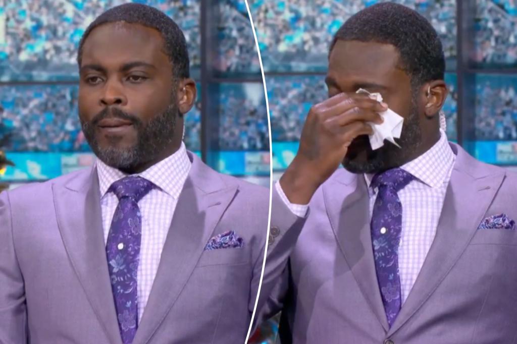 Michael Vick fights back tears when discussing Norfolk State job