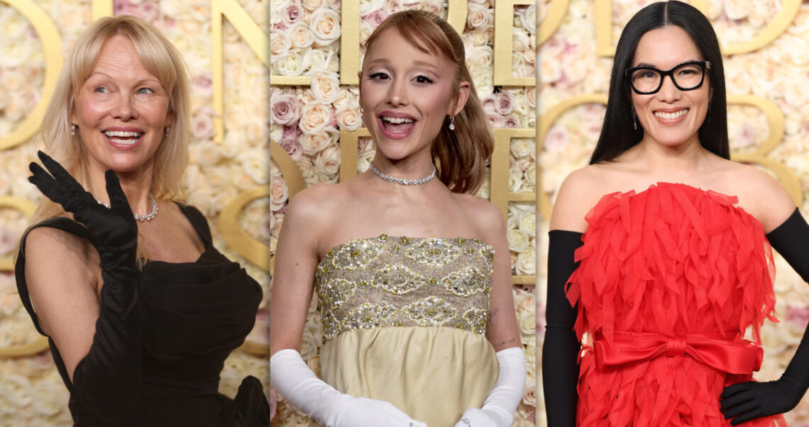 The hottest accessory this awards season? Opera gloves.