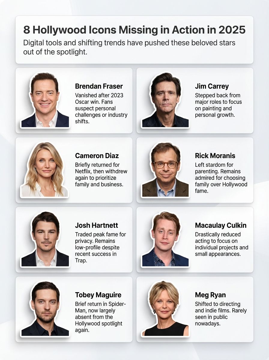 20 Actors Who Have Disappeared In 2025 20 Actors Who Have Disappeared In 2025