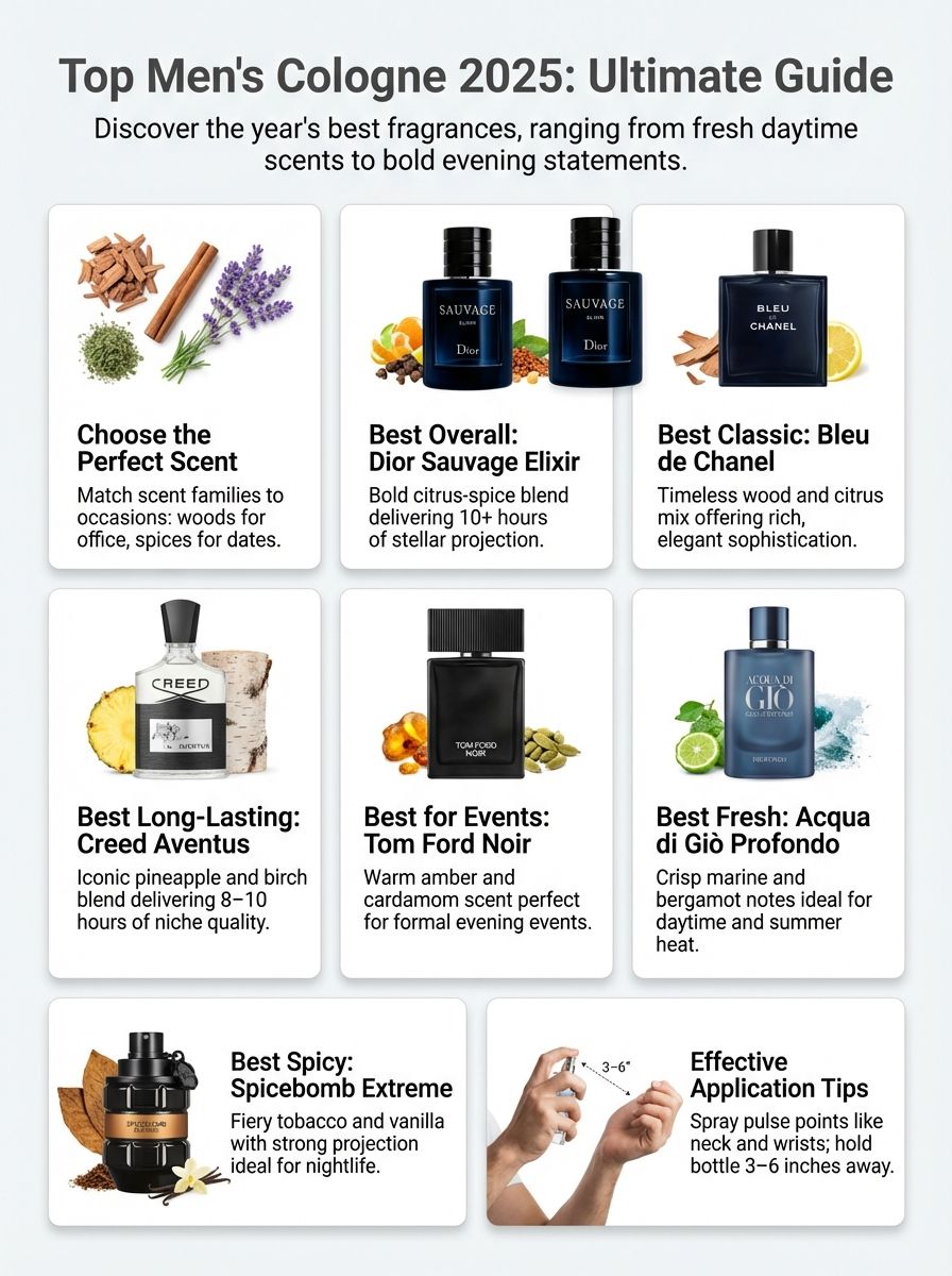 Top Men's Cologne 2025: The Ultimate Guide to the Best Fragrances of the Year