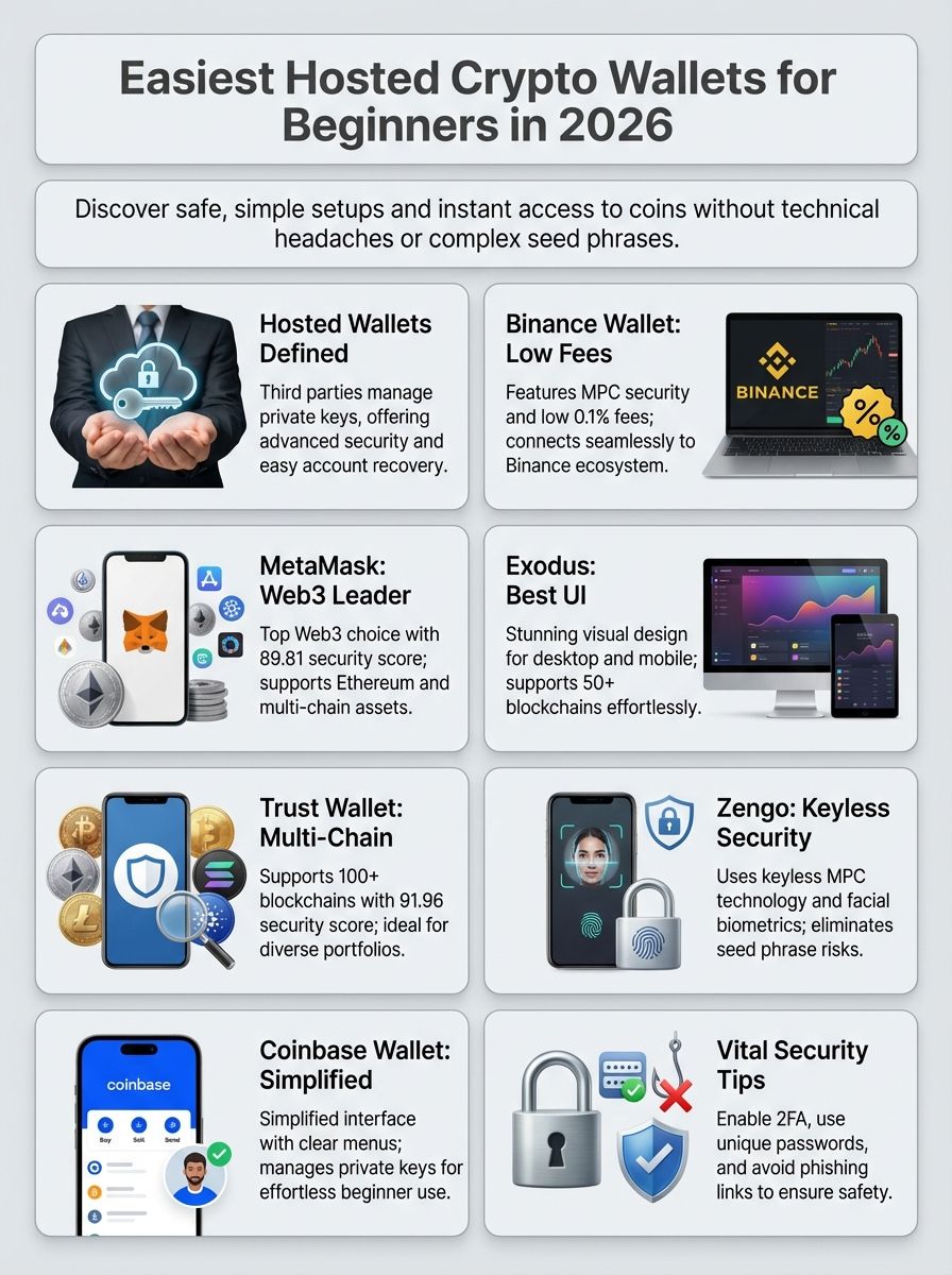 Easiest Hosted Crypto Wallet for Beginners in 2026: A Comprehensive Guide