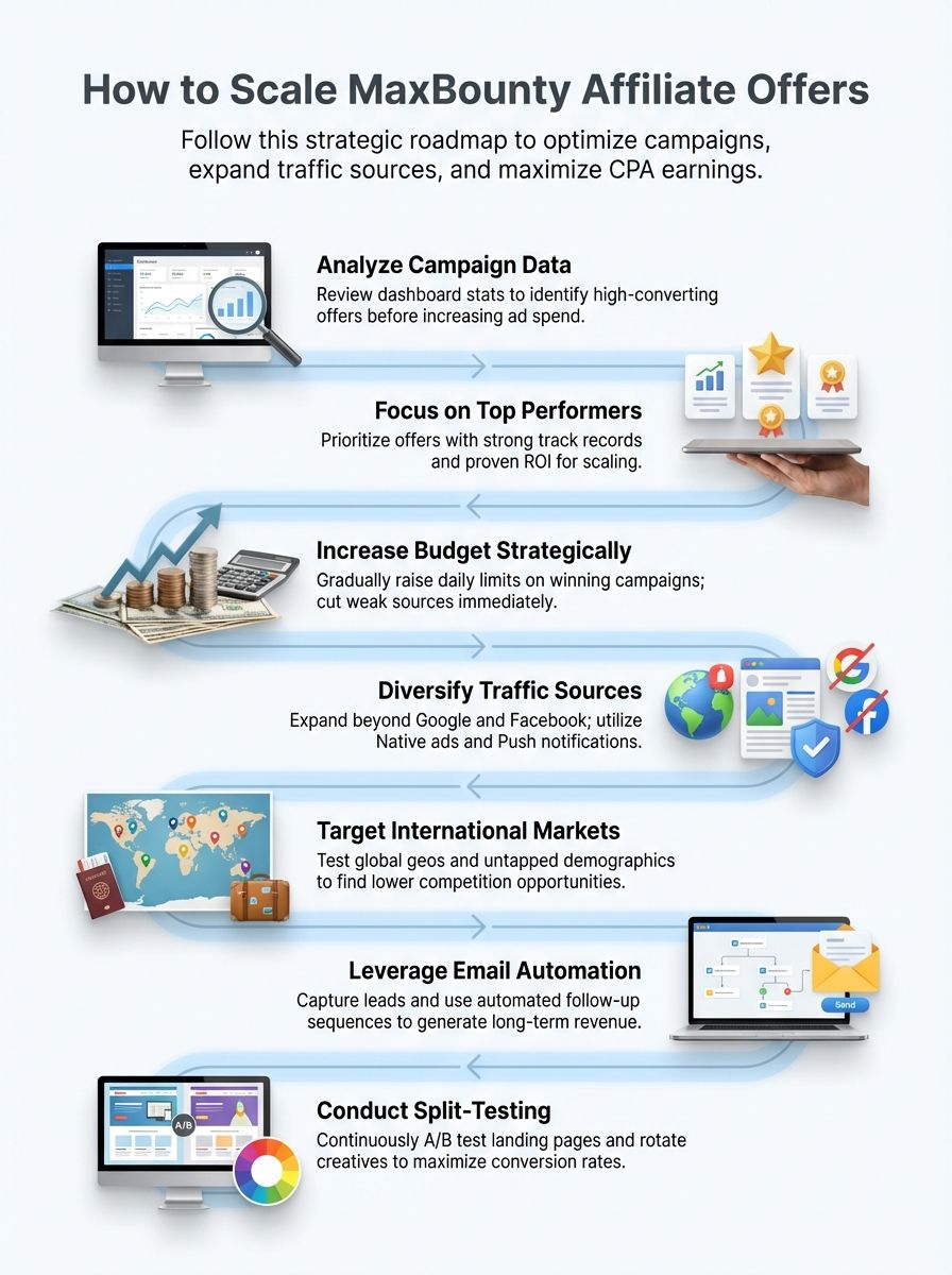 How to Scale Max Bounty Affiliate Offers How to Scale Max Bounty Affiliate Offers